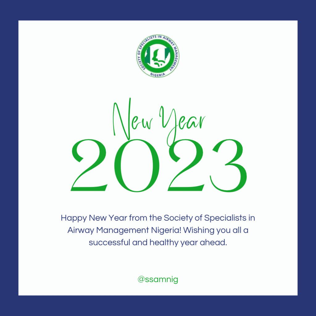 SSAMNIG Happy New Year Flyer. 2023